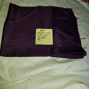 #7019 New Black Polyester Lining Cut of Fabric. Beautiful fabric.